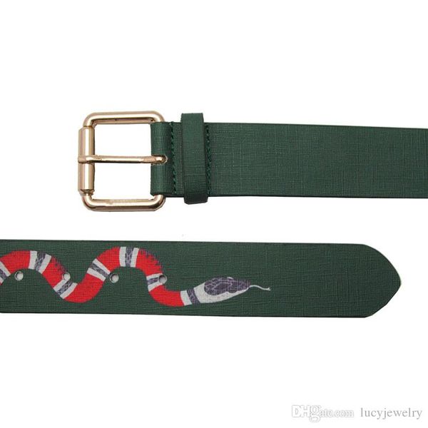 

fashion snake man womens belts designer belt brand letter needle buckle mens woman belts 3 style optional, Black;brown