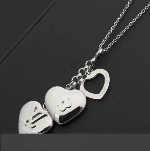 

new designer choker necklaces jewelry 316l titanium steel 18k rose gold plated necklace silver necklace pendant for women gifts