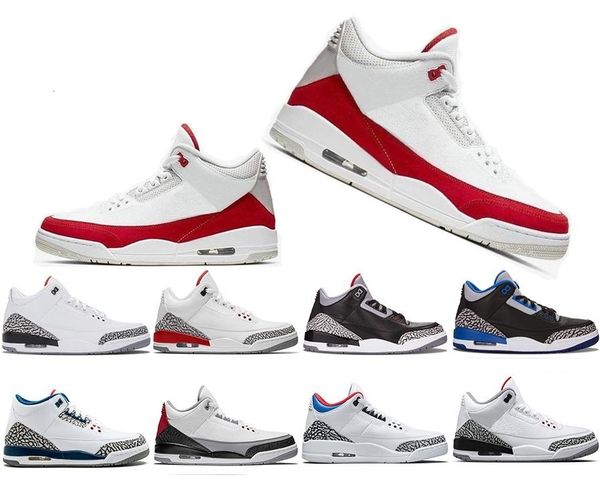 

new 3 grateful 3s true blue white cement red men basketball shoes international flight katrina knicks rivals dj khaled sports j3 sneakers, Black