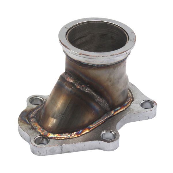 

td04 5 turbo downpipe flange to 2.5" v band conversion adaptor