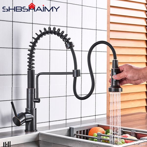 

latest kitchen faucet can pull and rotate kitchen mixer with protective cover and cold water easy to clean torneira