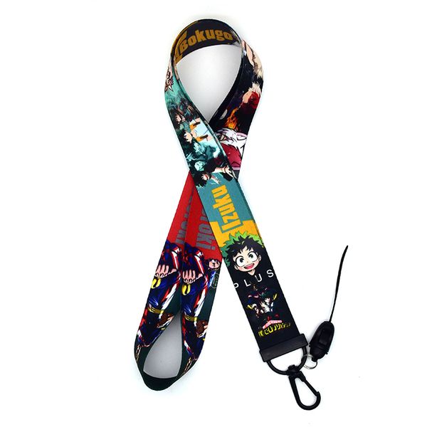 

my hero academia талреп акварельный печать стропы телефон мультфильм аниме талреп для ключей знак держатели keychain c219, Silver