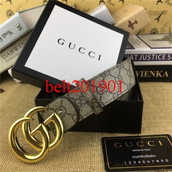 

2020 designer business waistbands imports really leather fashion big hoof footwear men's strap belts with boxs, Black;brown