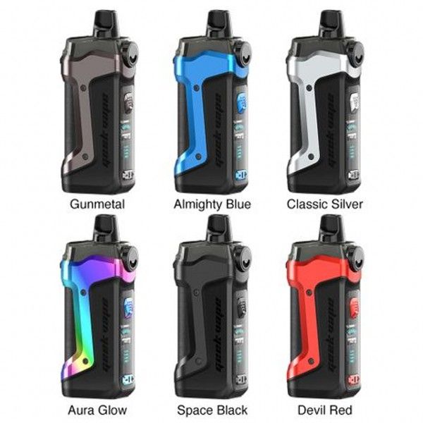 

Geekvape Aegis Boost Plus Pod Kit ecig 40W Single 18650 Battery Mod with G Boost Mesh Coil Vape Kits Compatible with Pod /RDTA /Tank