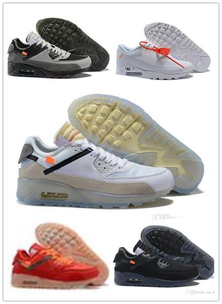 

2019 Designers 90 Off Running Shoes Sneakers Mens Man Desert Ore Volt Airing Fashion Brand Luxury Classic 90s Training Sports Shoes