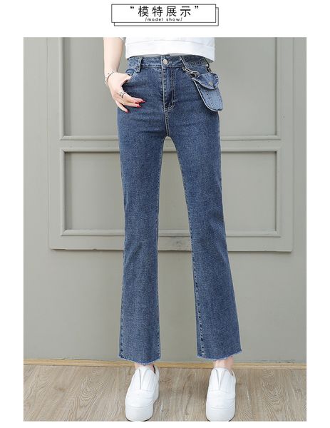 

light blue micro loudspeaker slacks temperament to reduce age trousers