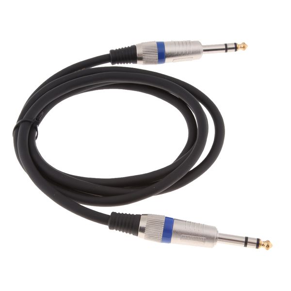 

6.35mm audio cable mono 6.3 to 6.5 jack male to male aux connector line