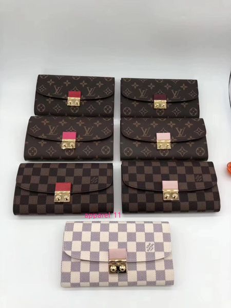 

#0544 genuine leather pochette felicie 3pcs l brand v presbyopic women wallet fashion chain shoulder bag pochette mobile card holder purse