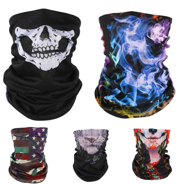 

giez0 cycling magic headskull scarf bandana sport masks head neck scarves windproof fashionflag camouflag face mask with filtere#956, Blue;black