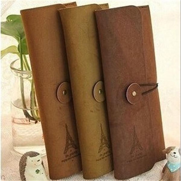 

think mens long pairs pencil pouch contracted fashion bottom purse creative romantic pencil case for gift