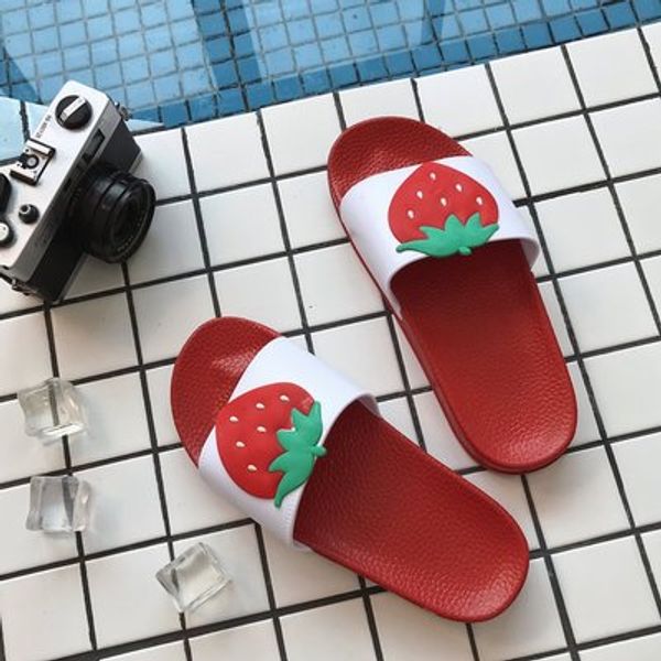 

summer women slippers soft soles non-slip home bathroom slippers beach flip flops shoes woman outside flat slides, Black