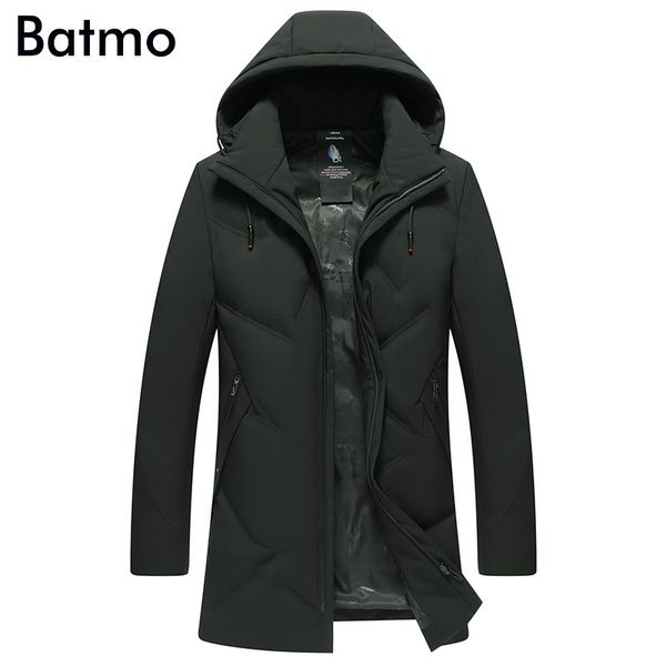 

2018 new arrival winter 90% white duck down casual hooded jackets men,men' warm winter coat plus-size 9815, Black