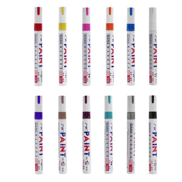 

waterproof car tire tread cd metal permanent paint marker graffiti oily pen