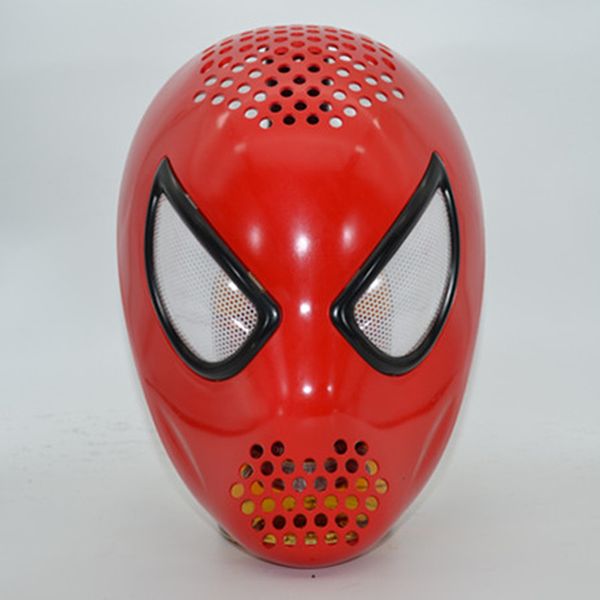 

cosplay amazing 2 red spider helmet homecoming faceshell with lenses mask party props