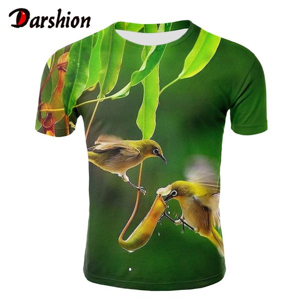 

milk silk 3d nature / landscape printing man woman t shirt clothes short-sleeved o-neck 3d sky/grassland/trees men shirt t-shirt, White;black
