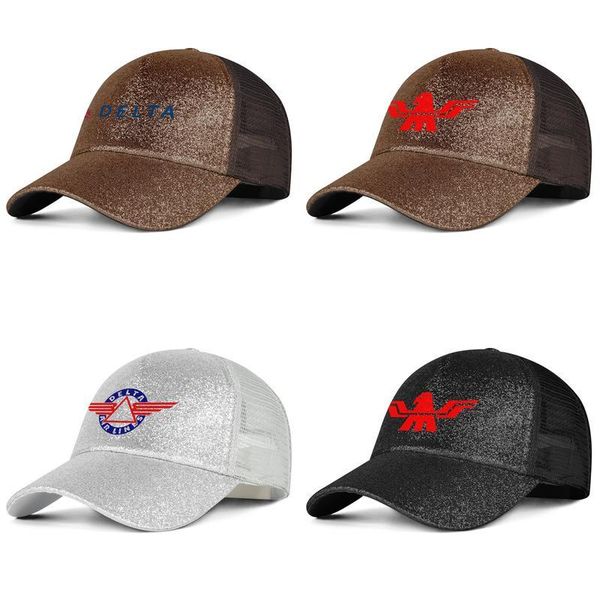 

mooney airline логотип символ красный для мужчин и женщин pony hat cap custom blank team стильные бейсболки delta airlines треугольник дельт, Blue;gray
