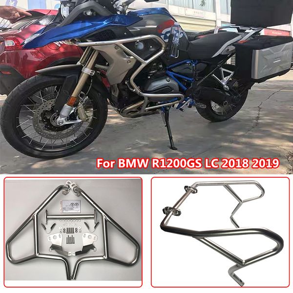 

r1200gs rallye new motorcycle engine guard crash bar protector upper/lower for r1200gs lc rallye 2018 2019 r 1200 gs r1200
