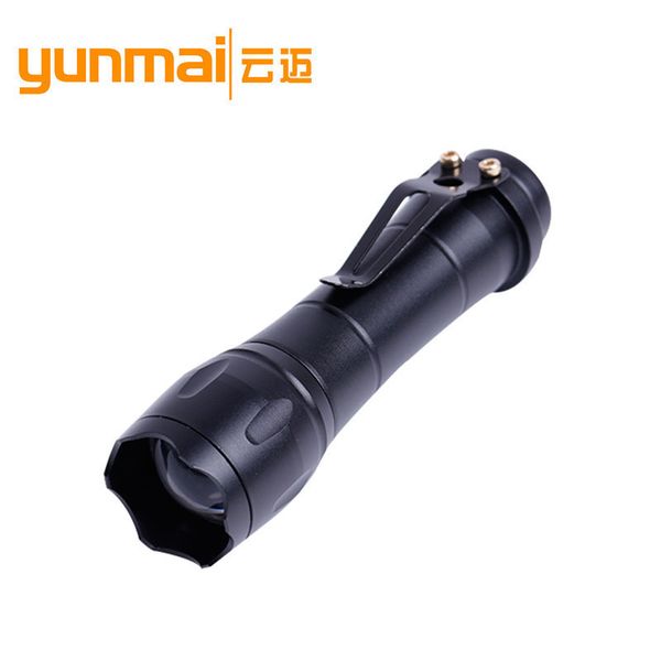 

new pattern xpe q5led portable pen clip mini- charge light flashlight