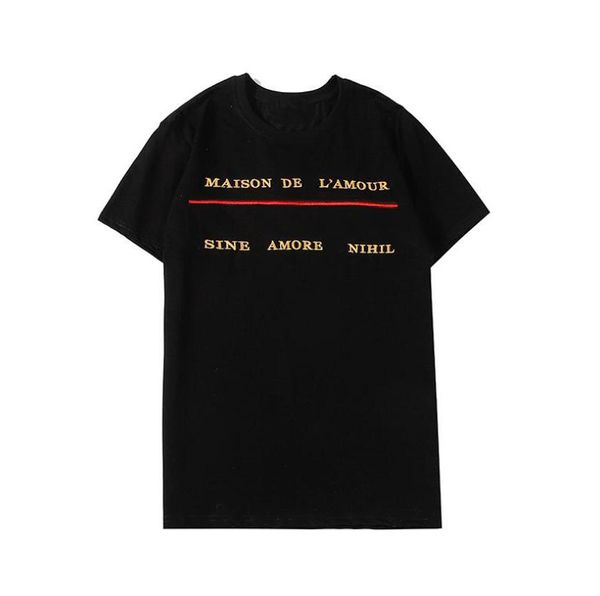 

20ss ление дизайнеѬкие ђболки логоипом letters полоки авѬа ђболка коѬок, White;black