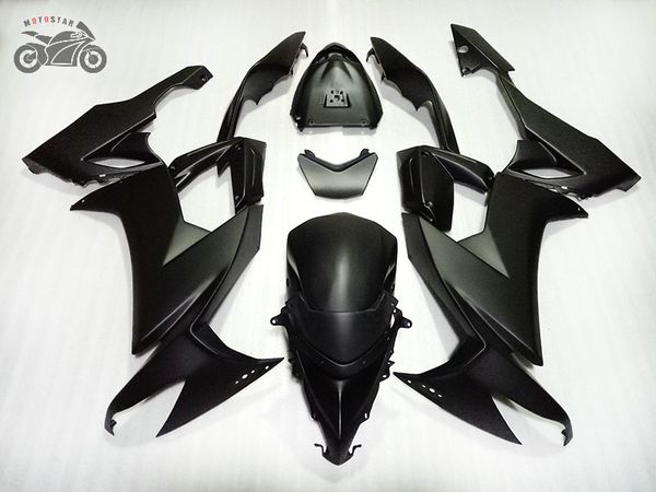 

motorcycle fairings for kawasaki ninja 2008 2009 2010 matte black abs plastic bodywork fairing kit zx-10r 08 09 10 zx 10r