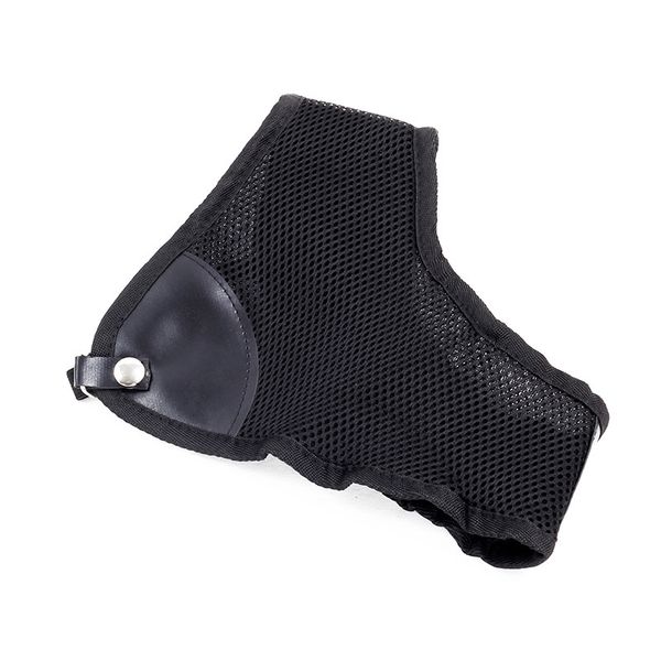 

newly hunting archery chest guard adjustable protector accessory breathable for outdoor bn99, Black;blue