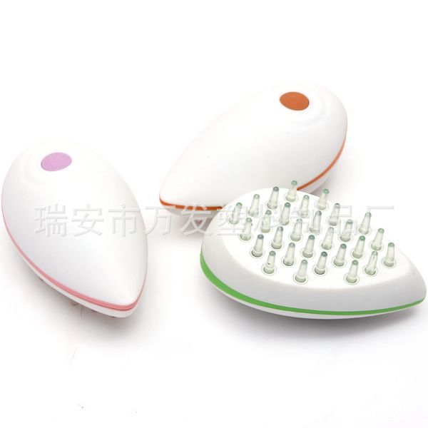 

гребень массаж головы органа с приводом от двигателя скальп обороны статическое электричество содействие петлю, Silver