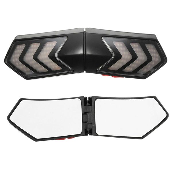 

motorcycle helmet led wireless brake sand turn signal indicator