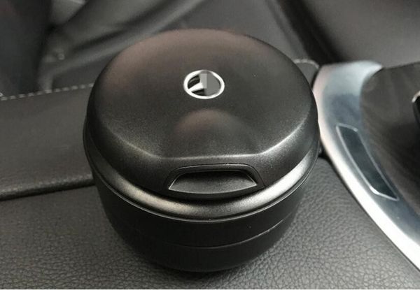 

автомобиль пепельница мусора монета хранения кубок контейнер светодиодные сигары пепельница для mercedes benz автомобилей подстаканник авто