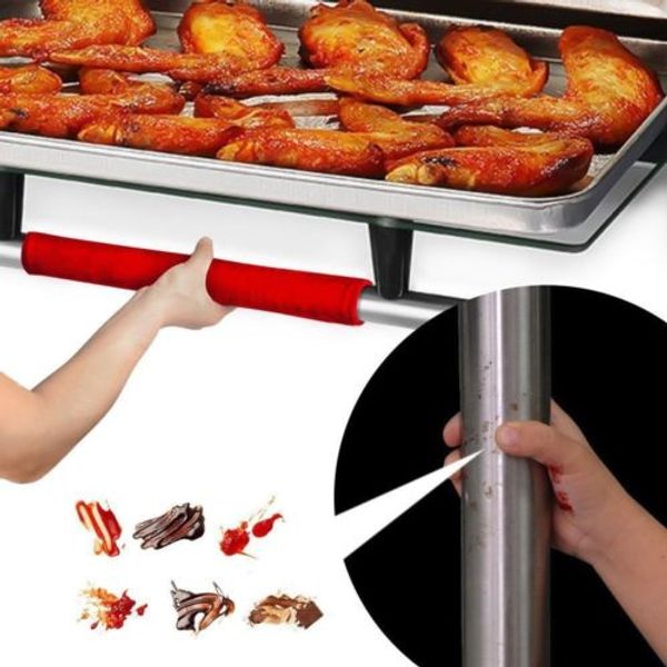 

colorful refrigerator door handle covers keep your kitchen appliance clean decor