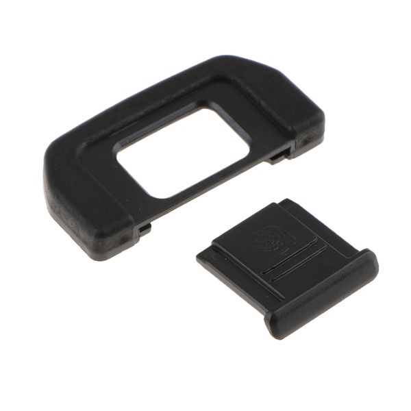 

camera eyecup viewfinder eyepiece + shoe cover for nikon d7500 - used to protect your camera from dust or other dirts