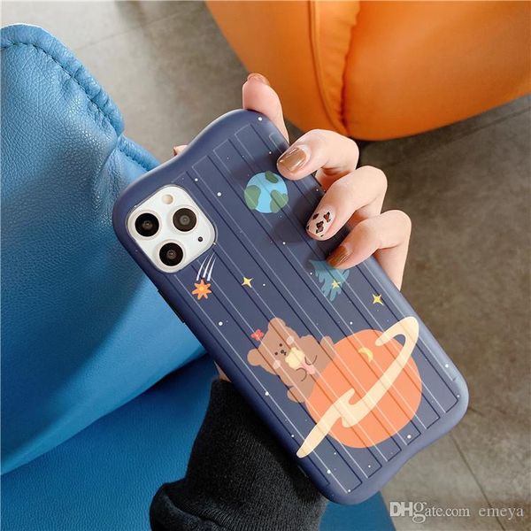 

fashion cartoon cute sesame street phone case for iphone 11 pro max x xr xs max with soft silicone matte cover for iphone 7 8 6 s plus