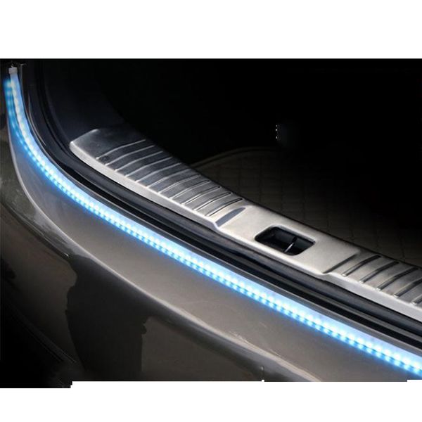 

tail trunk strip light 4 color 120cm led car brake driving signal light trunk car driving brake reversing led strip
