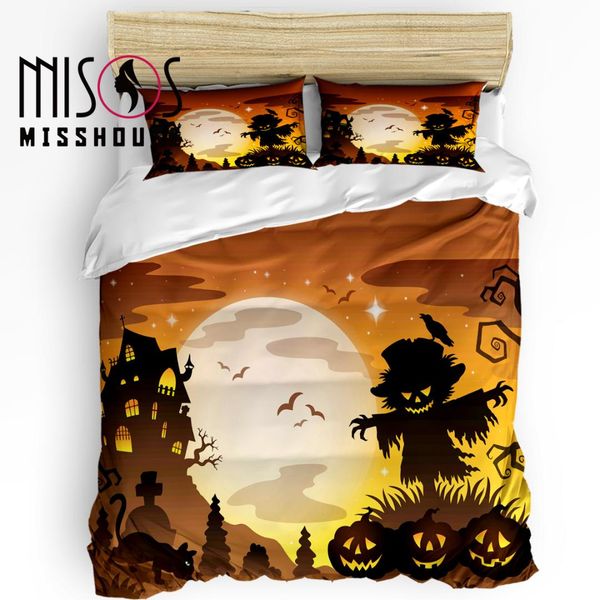 

misshouse bedding sets halloween blessing home textile 3pcs duvet cover set comforter cover pillowcases