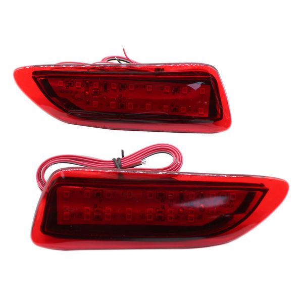 2019 Sepcial Red Rear Bumper Reflector Lights Dc12v Tail Light Parking Warning Bumper Lamp For 2011 2012 2013 Toyota Corolla Lexus Ct200h From