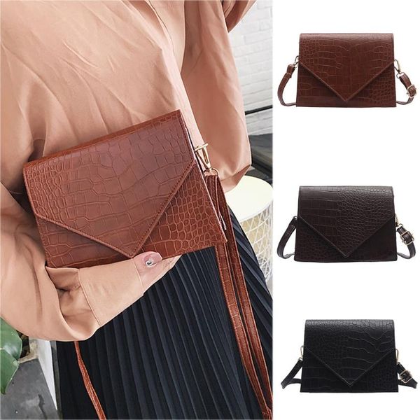 

women wild messenger bag fashion one-shoulder small square bag bolsa feminina de couro bolsos para mujer#s