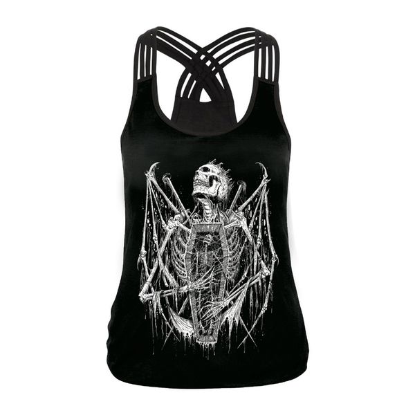 blusa esqueleto mujer