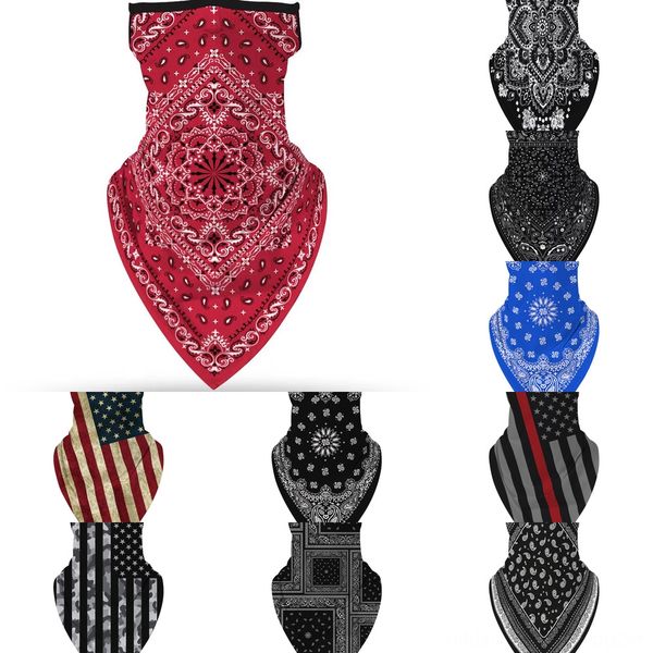 

6gfiz shipping bandana bicycle fishing scarf neck gaiter shield face mask headband sport headwear ring scarf bicycle balaclava, Black
