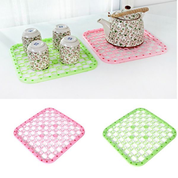 

multifunction kitchen placemat heat insulation draining pads vegetable dish sink ghs99