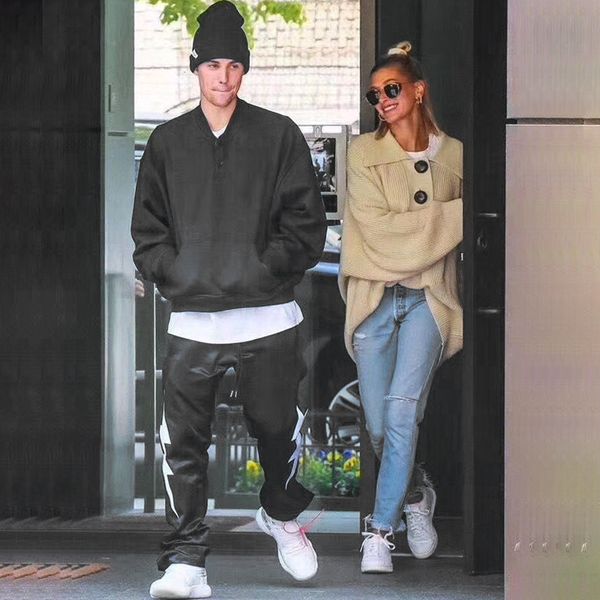 

19ss вог основы 6th страх божий дизайнер балахон мужские толстовки хип-хоп новый стрит высокого качества мужчины star толстовки одежда, Black