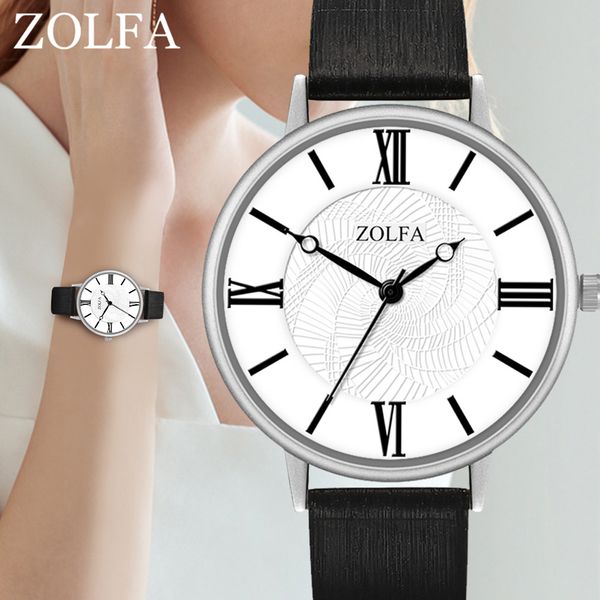 

watches women ladies dress quartz watches new fashion roman numerals leather ladies wristwatch bayan kol saati 2019, Slivery;brown