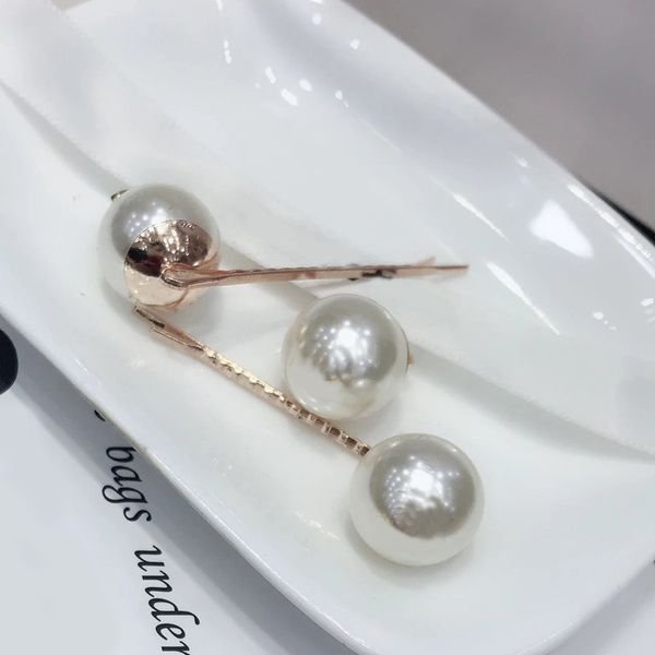 

5X1.4CM C письмо мода жемчужина заколка для волос европейский и американский популяр