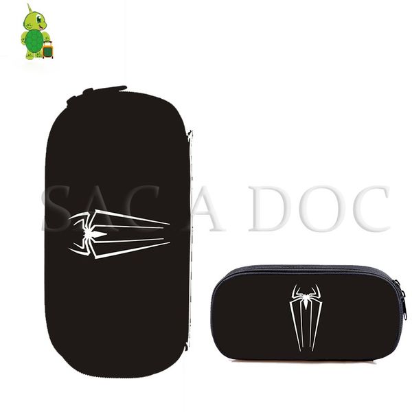 

cosmetic cases kids pencil box stationery school supplies superhero pen bags women men makeup bags
