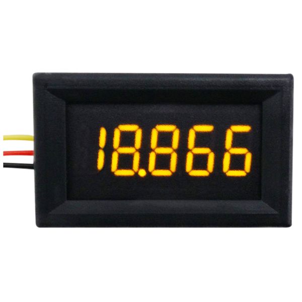 

rd 0.36 inch dc0-33v 3 wires digital voltmeter 5 bit display yellow