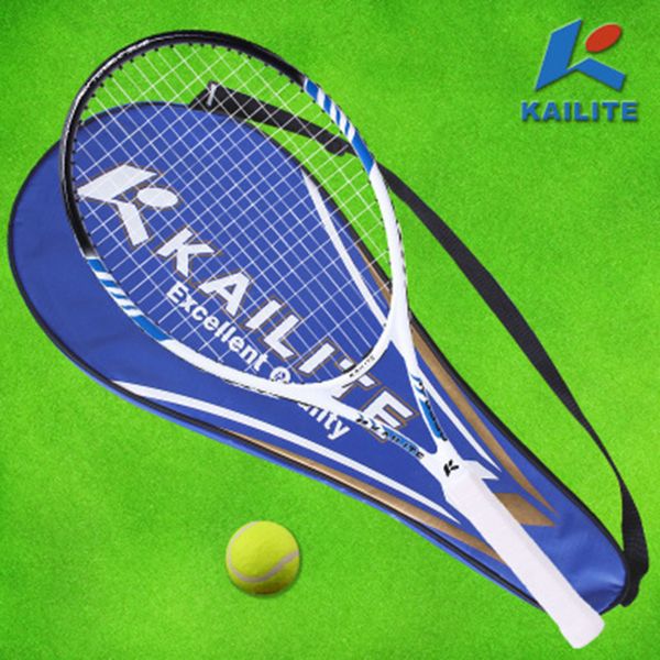 

2019 new brand carbon professional tennis racket racquet raquete carbon fiber handle with strong flexible tennis string