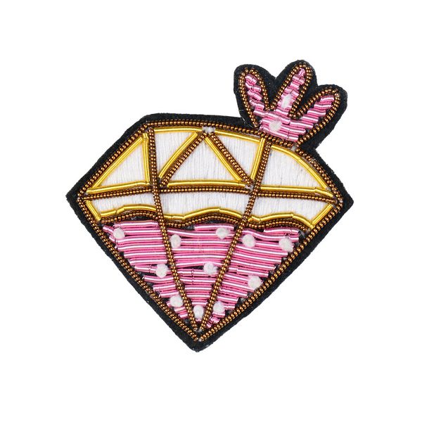 

gugutree индия вышивка шелком алмазов патч животных мультфильм патчи жетоны аппликации патчи для одежды sk-32, Black