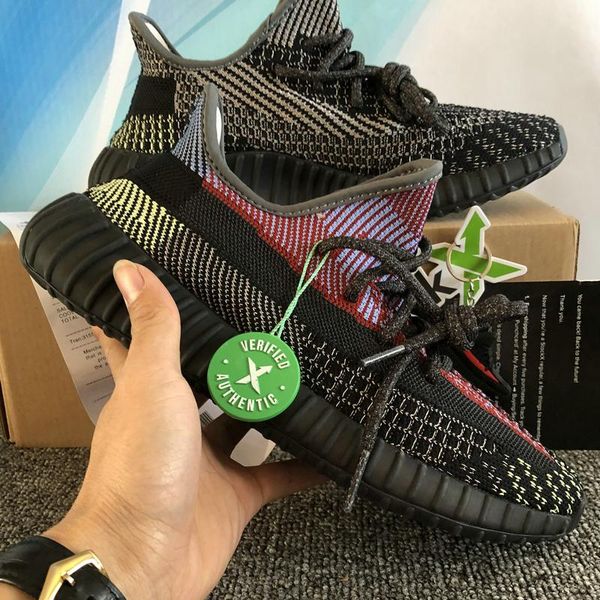 

20new yeshaya static black reflective gid glow clay static kanye running shoes mens women cloud white zebra yecheil womens designer sneakers