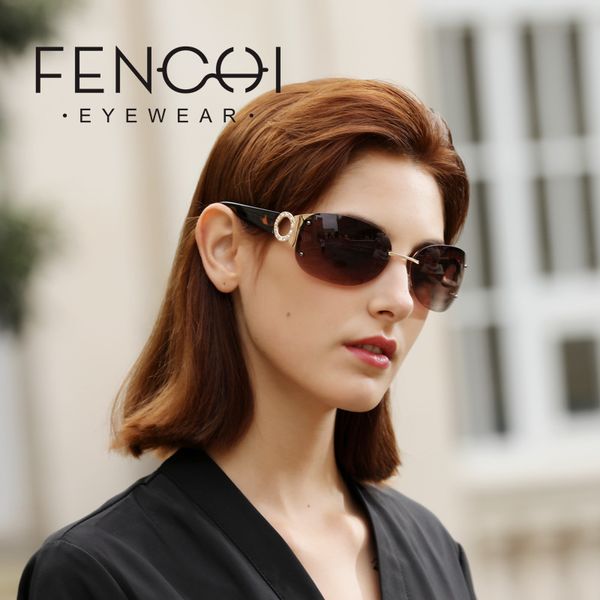 

fenchi rhinestone крупногабаритные солнцезащитные очки специальный дизайн женщин антибликовым розовые очки вождения zonnebril дам, White;black