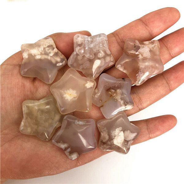 

1 / 2 natural snowflake cherry blossom агаове звездаой кѬиалл gemstone иеление пѬиѬодн