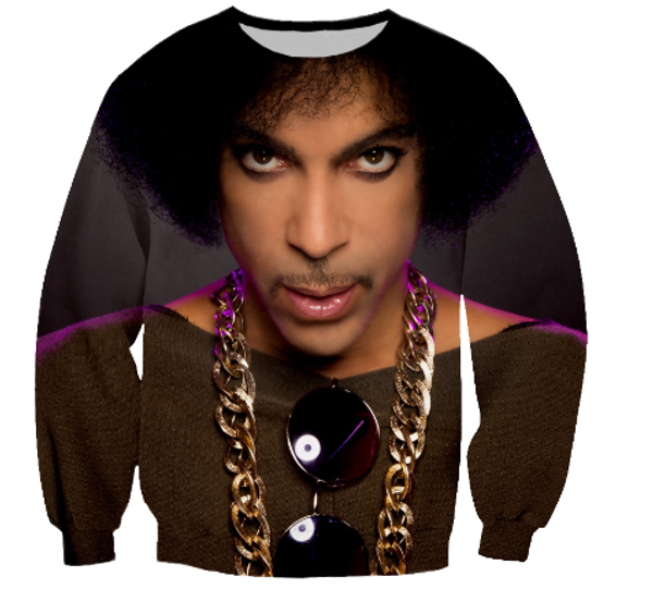 

new fashion singer prince rogers nelson sweatshirt men women 3d print 3d funny long sleeve tracksuit pullover outerwear casual w07, Black