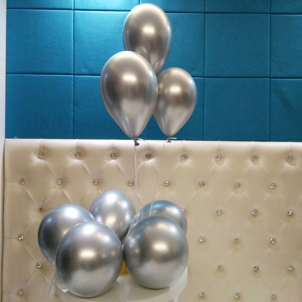 

2020 new style optional inch metal thickening pearl metal color mix color p wedding party supplies